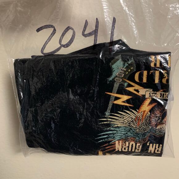 Zach Bryan Burn, Burn, Burn Summer '23 World Tour T-Shirt Womens Size M - Picture 2 of 6